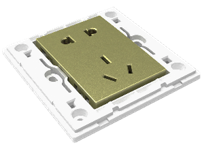 綵(cai)色(se)五(wu)孔(kong)挿(cha)座